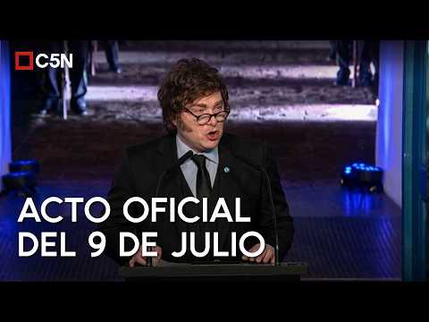 JAVIER MILEI encabezó la vigilia en Tucumán por los 210 años de la INDEPENDENCIA