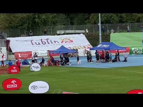 300m ppł, PZLA Mistrzostwa Polski U16 2022. Mały Memoriał Janusza Kusocińskiego, Lublin
