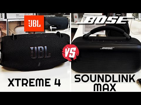 🥵JBL XTREME 4 vs BOSE SOUNDLINK MAX : MAJOR DIFFERENCES ? Worth the CHANGE ?