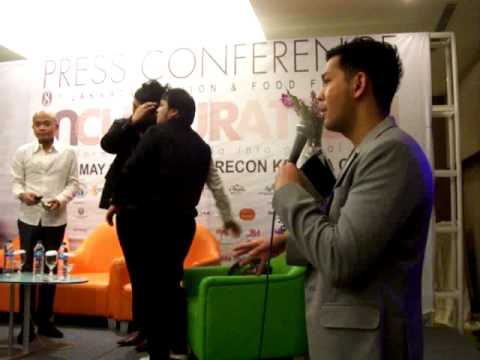 Rian Ibram, MC for Press Conference JFFF 2011 (VISIONAIRE)