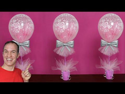 diy centerpieces ideas - balloons centerpieces - gustavo gg