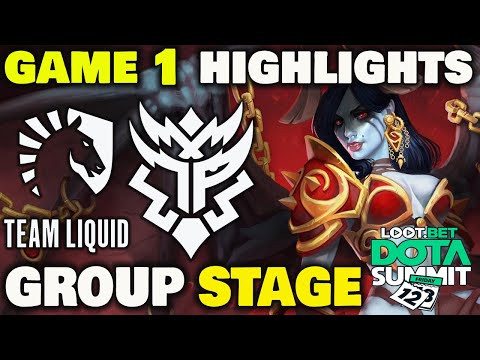 Liquid vs Thunder Predator Game 1 Highlights Dota Summit 12 Group Stage