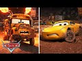 Lightning McQueen and Cruz Ramirez Race at Thunder Hollow in Cars 3 | Pixar Cars