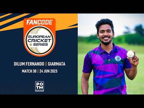 POTM: D.Fernando - GIA vs BAN | Highlights | FanCode ECS Romania | 24 June 2023 | ECS23.504