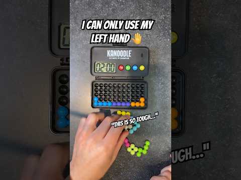 Solve This Puzzle Using ONLY My Left Hand