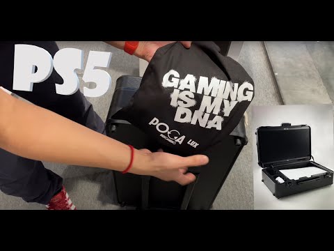 POGA LUX BY INDIGAMING || PS5 PORTABLE MONITOR || AOC || 24INCH || UNBOXING ||