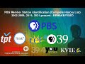 PBS Member Station Identification Complete History List 2002 2009 2011 2021 Present REMAKE FIXED