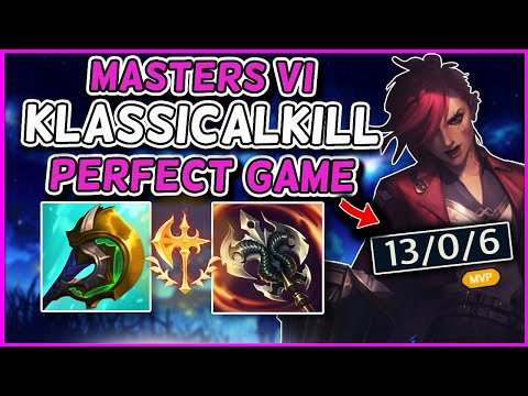 Rank 3 Masters - Vi Klassicalkill Shows You How to Play VI Perfectly