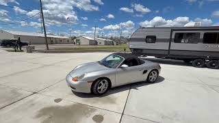 1999 Porsche Boxster Start Up, Functioning Convertible Top and Reverse