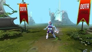 Dota 2 Crystal Maiden - Winter Snowdrop set preview