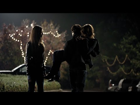 TVD 2x12 - Damon and Elena find Rose and take her home, she attacked people | Delena Scenes HD