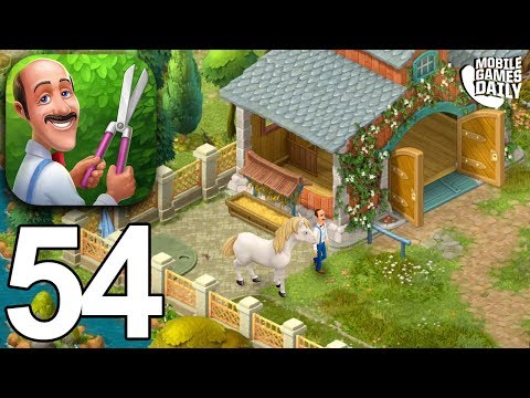 GARDENSCAPES - Stable Area - STORY Walkthrough Gameplay Part 54 (iOS Android)