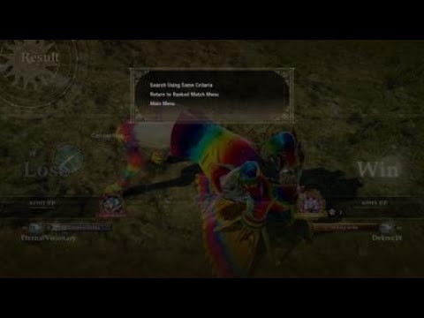 SOULCALIBUR™Ⅵ Dekree18 vs Hawkeye Rank