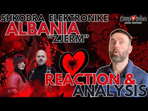 🇦🇱 Shkodra Elektronike "Zjerm" REACTION & ANALYSIS | Albania🇦🇱 | Eurovision 2025