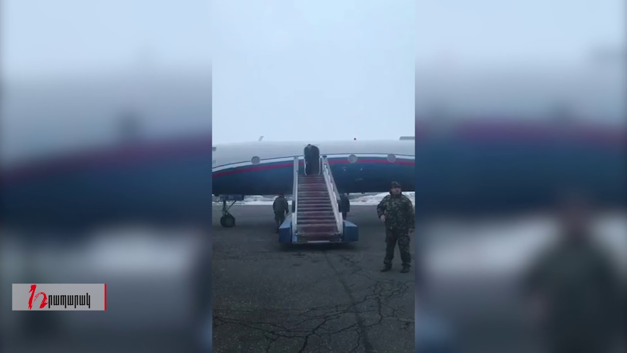 Մուրադովի ինքնաթիռով հայ գերիներ են վերադառնում