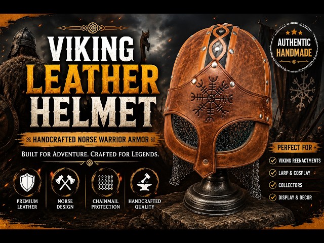 Vídeo relacionado con Cosplay Viking - Collar de piel sintética para hombre, bufanda de piel sintética medieval, cuello envolvente, guerrero, renacimiento, O Marrón, Talla única