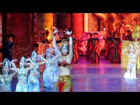 An Enchanting Belly Dancing performance at Soong Dynasty Park, Hangzhou, China.