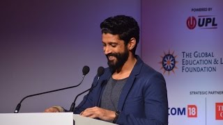 Farhan Akhtar Recites Poem at Global Citizen India | Real Meaning Of Mard