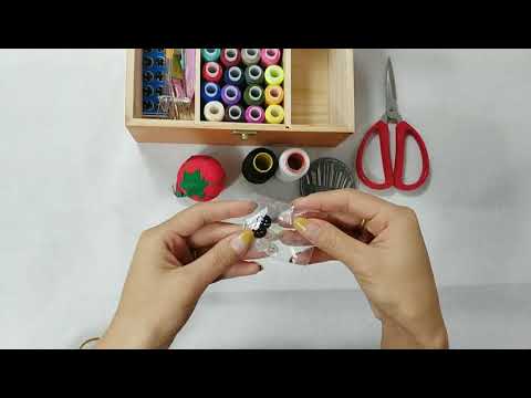 复古实木针线套装包邮家用高档针线包日本手工针线盒缝纫DIY工具 一間雜貨鋪