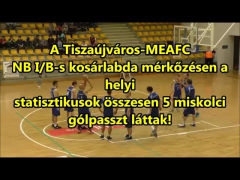 Látványos MEAFC gólpasszok a Tiszaújváros elleni megyei rangadón