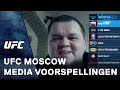 UFC Moscow Media voorspellingen