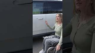 Driving is different for her...