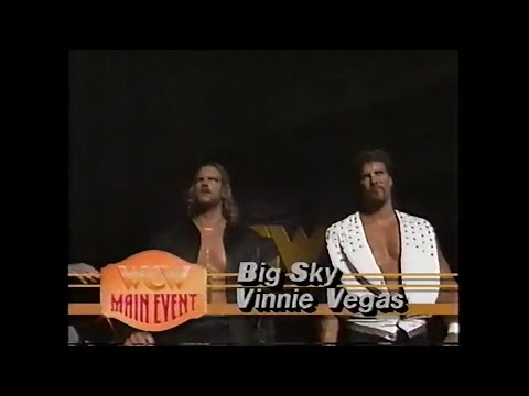 2 Cold Scorpio & Marcus Bagwell vs Vinnie Vegas & Big Sky   Main Event June 27th, 1993