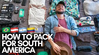 HOW TO PACK FOR A SOUTH AMERICA TRAVEL ADVENTURE