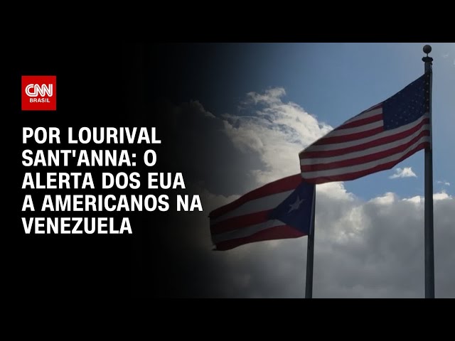 Análise: O alerta dos EUA a americanos na Venezuela | CNN PRIME TIME