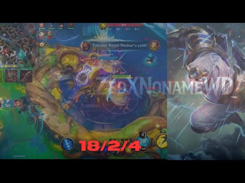 „Zed Wild Rift Gameplay – 18 Kills, Epic Plays, ZedXNonameWD“
