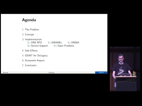 Video Thumbnail: Mynacol: DeLegacy: Forcing IPv6 at Scale
