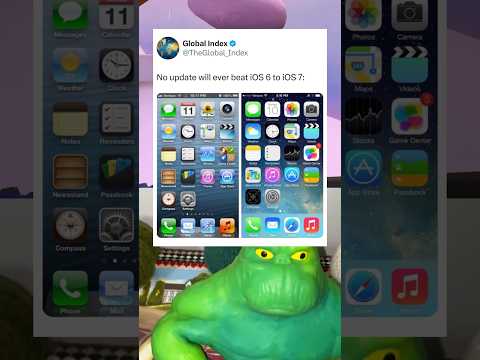 IOS 6 To IOS 7 Was Legendary