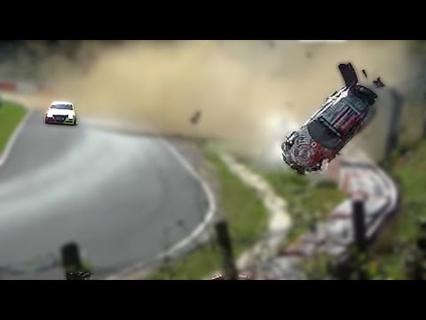 Nurburgring-Nordschleife crash compilation (Worst Crashes)