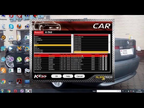 KESS V2 считывание прошивки с BMW E65 для ЧИП ТЮНИНГА