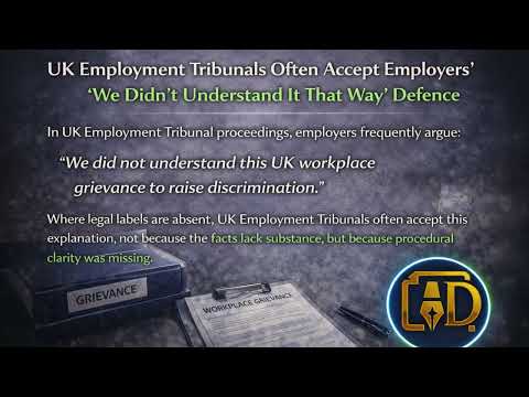 Why UK Tribunals Say 'We Cannot Consider That' — Even When You're Right