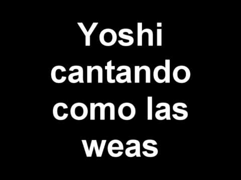 Yoshi cantando como las weas!!