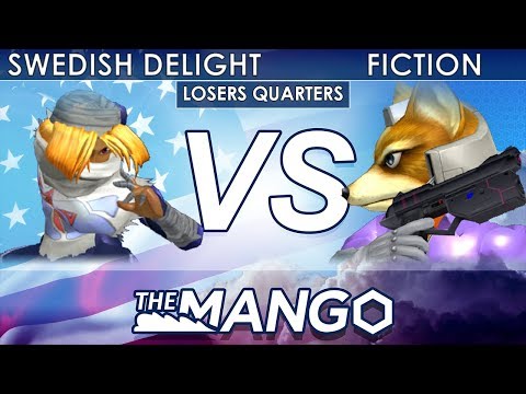 The Mang0 3 - OG | Swedish Delight (Sheik) VS Ficton (Fox) - SSBM - Losers Quarters