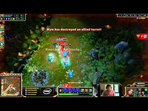 Scarra Katarina top vs Malphite