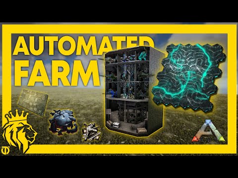 AUTOMATED ELEMENT FARM 2.0 Design | 10,000 a DAY! | ARK: Survival Evolved