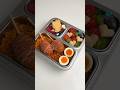 Make Bento With Me Asmr Satisfying Bento Lunchbox Food Hotdog Carbonara Ramen Shorts