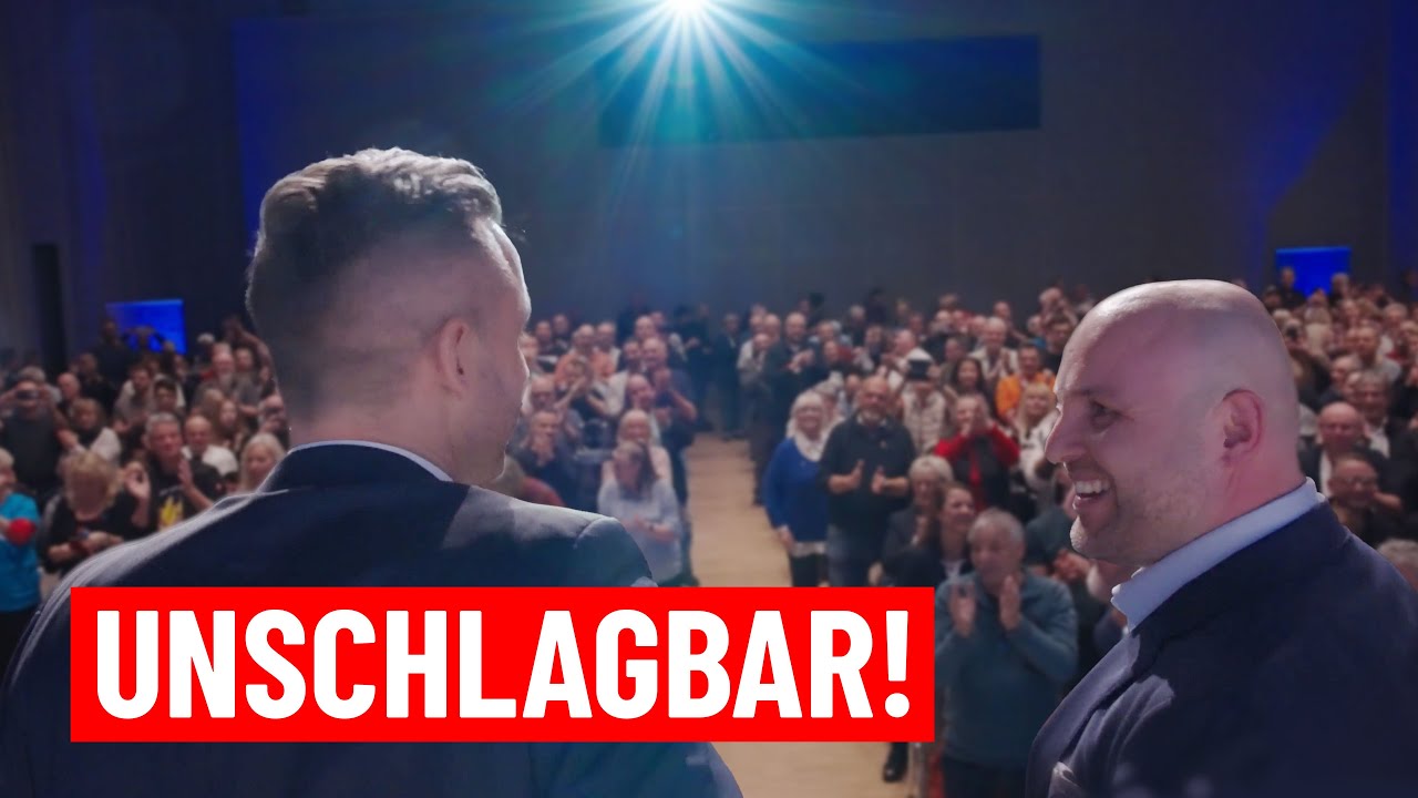 Siegmund und Frohnmaier ROCKEN Veranstaltung! (Leute kamen nicht mehr in die Halle)