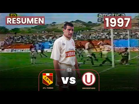 Atlético Torino vs Universitario | Gol de Ochoaizpur | Resumen | 1997 ⚽🎞
