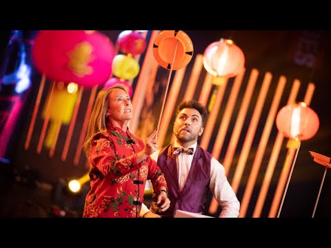 Marina Castaño rompe más de un plato en el desafío del ‘Super disco chino’ - El Desafío