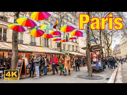 Paris, France🇫🇷 - 30 November 2025 - Paris 4K HDR Walking Tour | 4K Paris | A Walk In Paris
