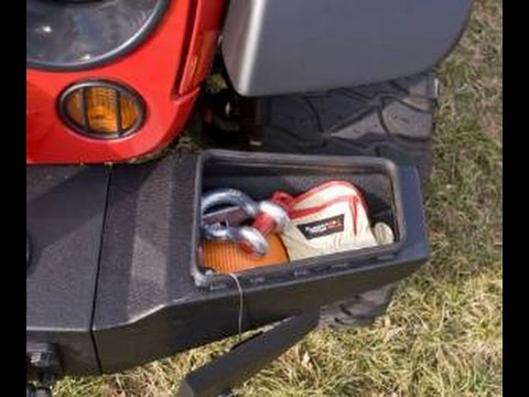 Rugged Ridge XHD Storage Bumper Ends
