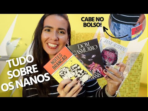 LIVROS DE BOLSO DA ANTOFGICA: TUDO SOBRE A NANOFGICA ?? | Ana Carolina Wagner