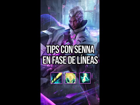 TIPS CON SENNA EN FASE DE LÍNEAS #leagueoflegends  #support