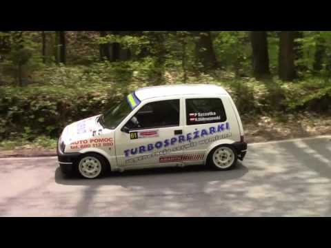 1 Rajd Gór Sowich 2017 - Piotr Szczotka / Rafał Stelmaszewski - Fiat Cinquecento