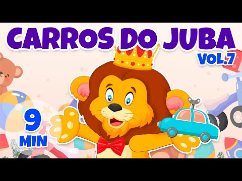 Carros do Juba Vol. 7 - Giramille 9 min | Desenho Animado Musical