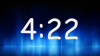 4:22 Minutes Timer / Countdown from 4min 22sec